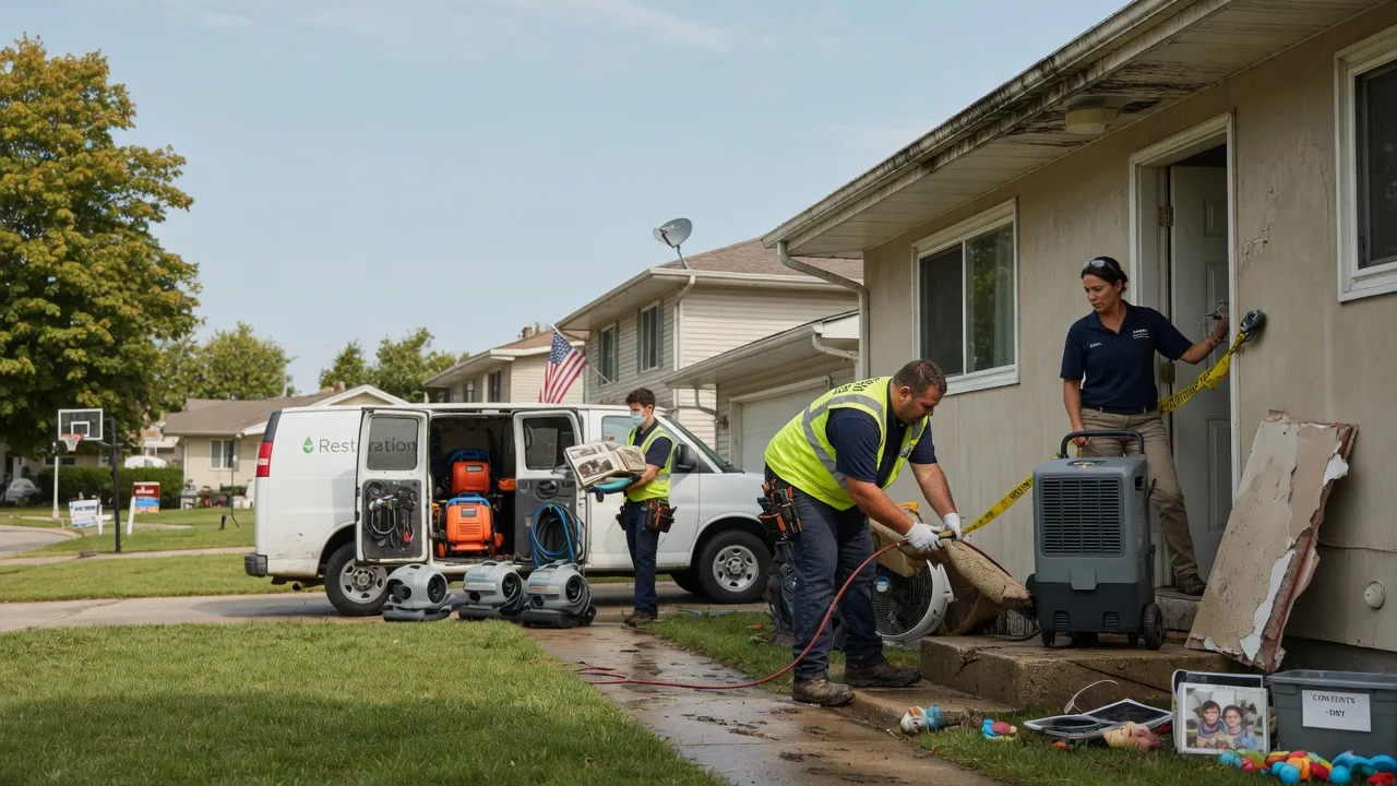Water Damage Restoration in Russellville, OH near me